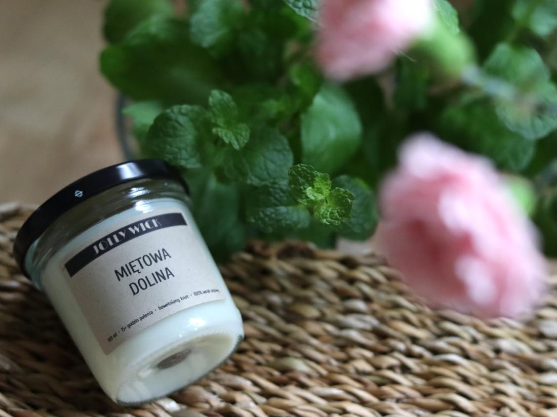 Miętowa Dolina | Świeca Sojowa | 100ml