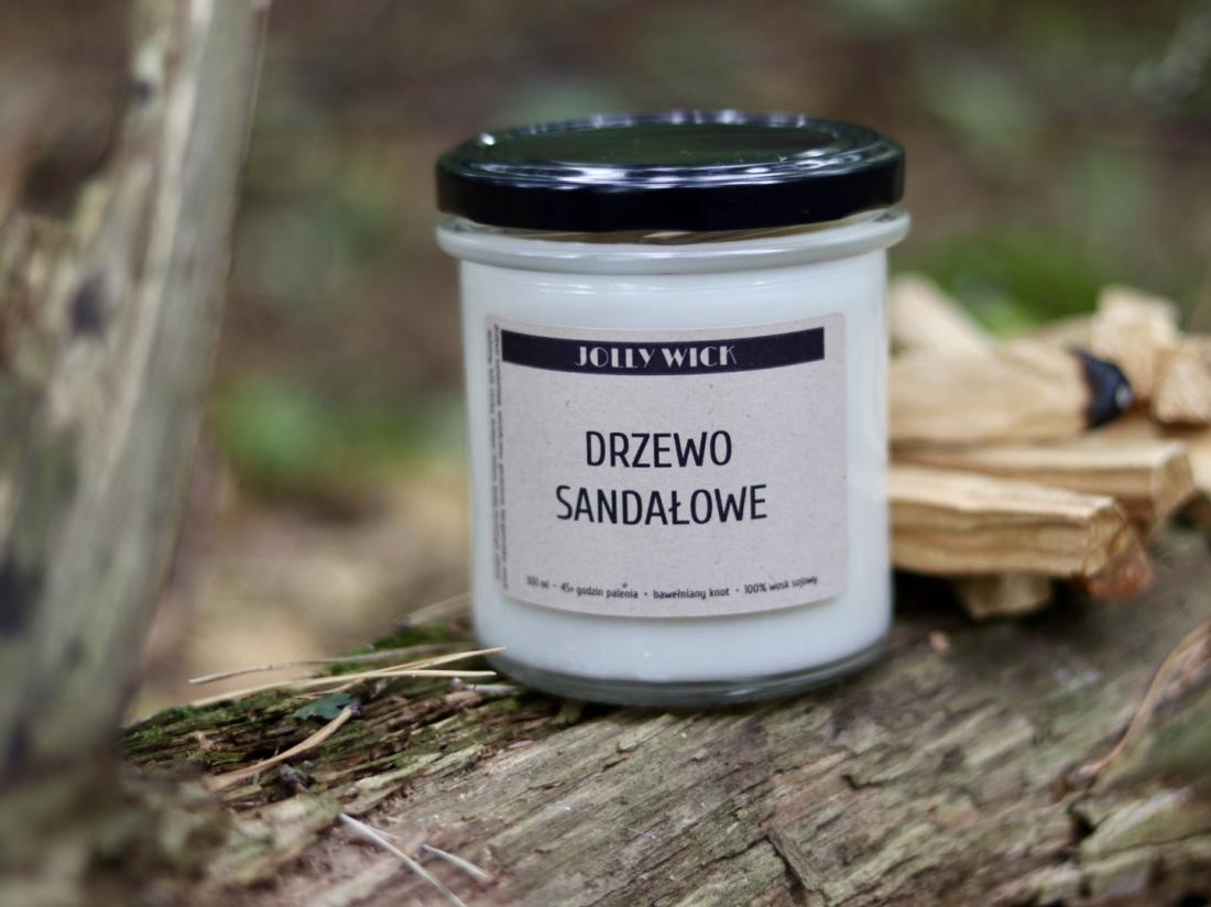 Drzewo sandałowe | Świeca Sojowa | 300ml